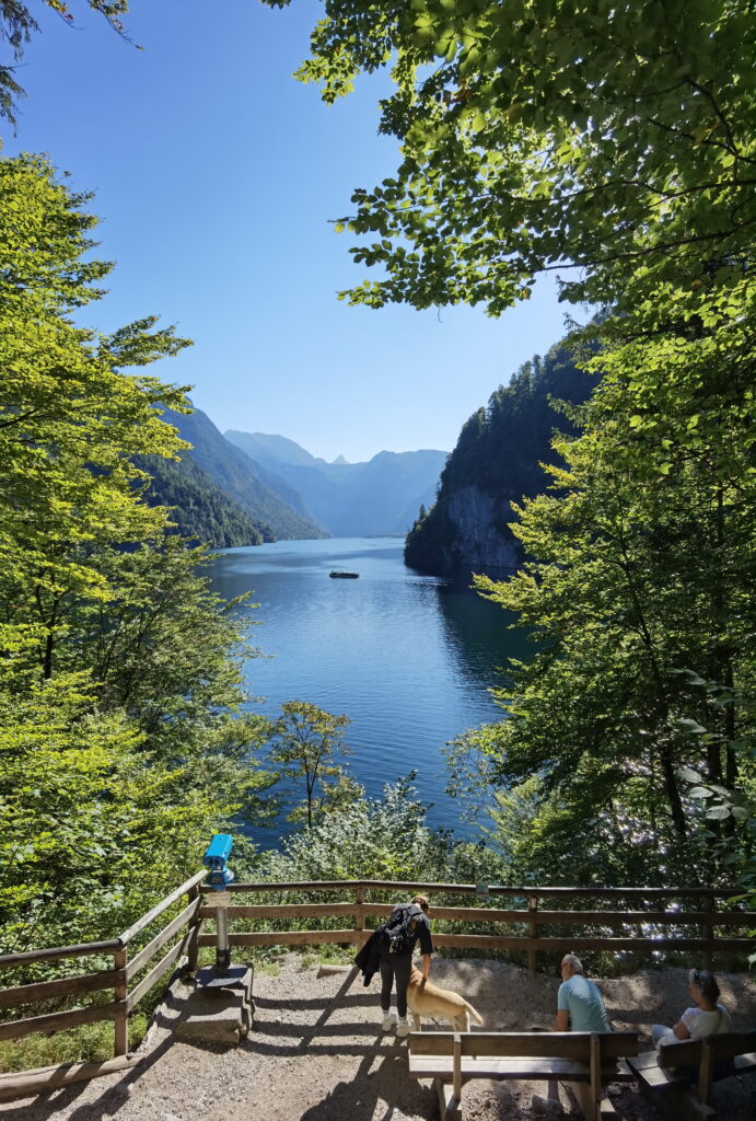 Königssee Aussichtspunkt am Malerwinkel