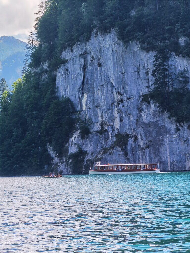 Königssee Malerwinkel mit Blick auf die Rabenwand