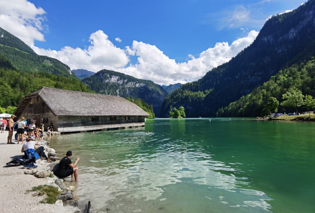 Königssee Panoramaweg: Der Malerwinkel Königssee Rundweg von Schönau zum Aussichtspunkt