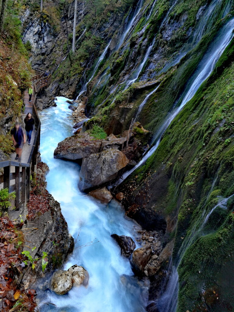 Durch die Wimbachklamm wandern